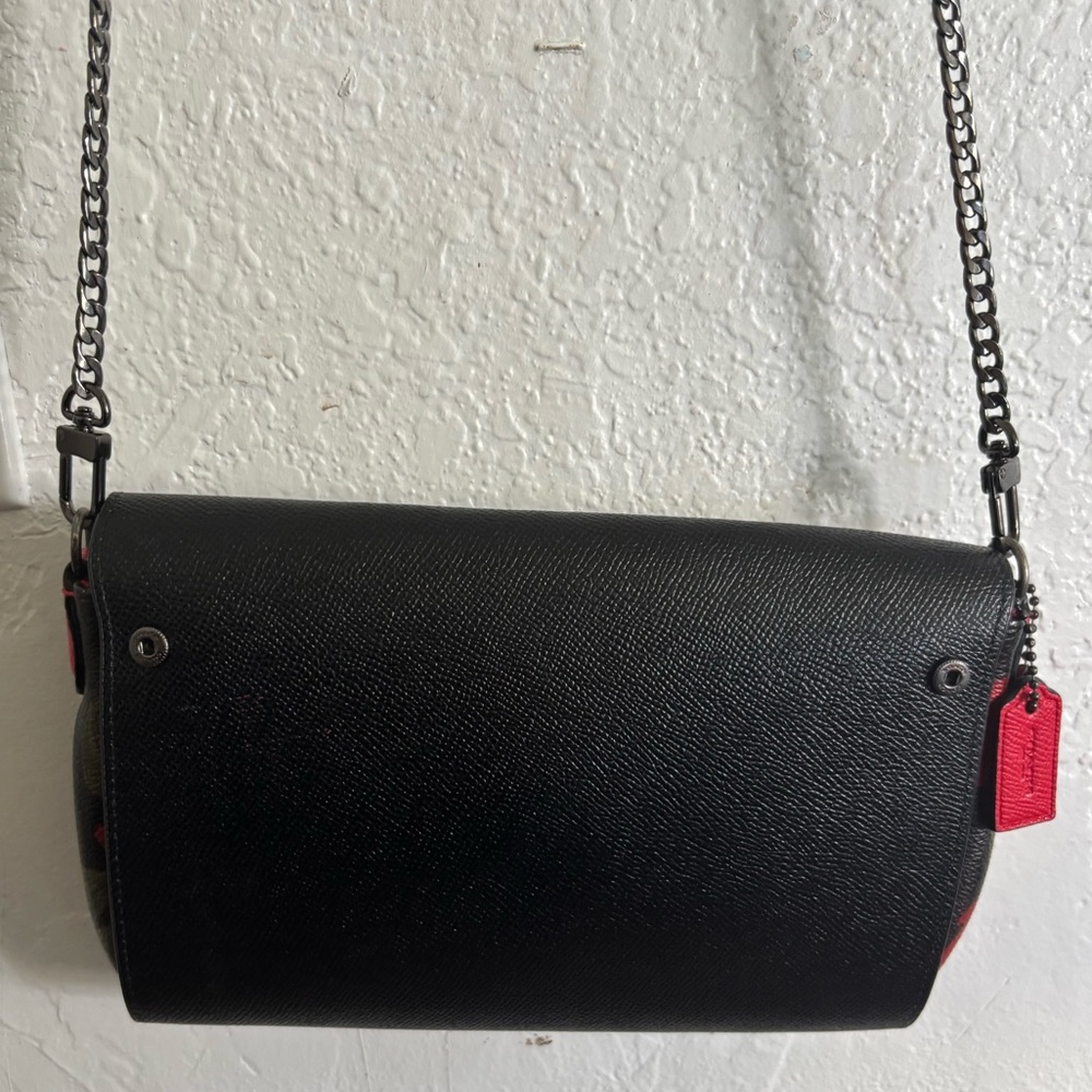 COACH ROSE MONOGRAM CLUTCH - Picture 4 of 12